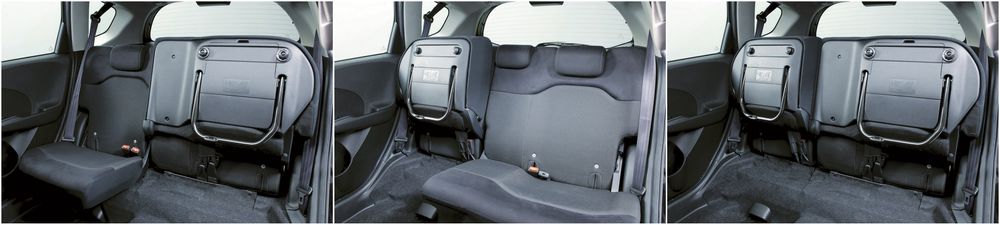 Honda Jazz - interior, Magic Seats, photo 1