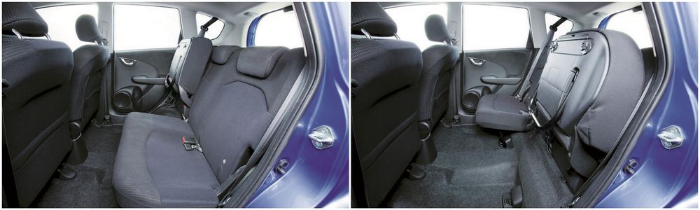 Honda Jazz - interior, Magic Seats, photo 2