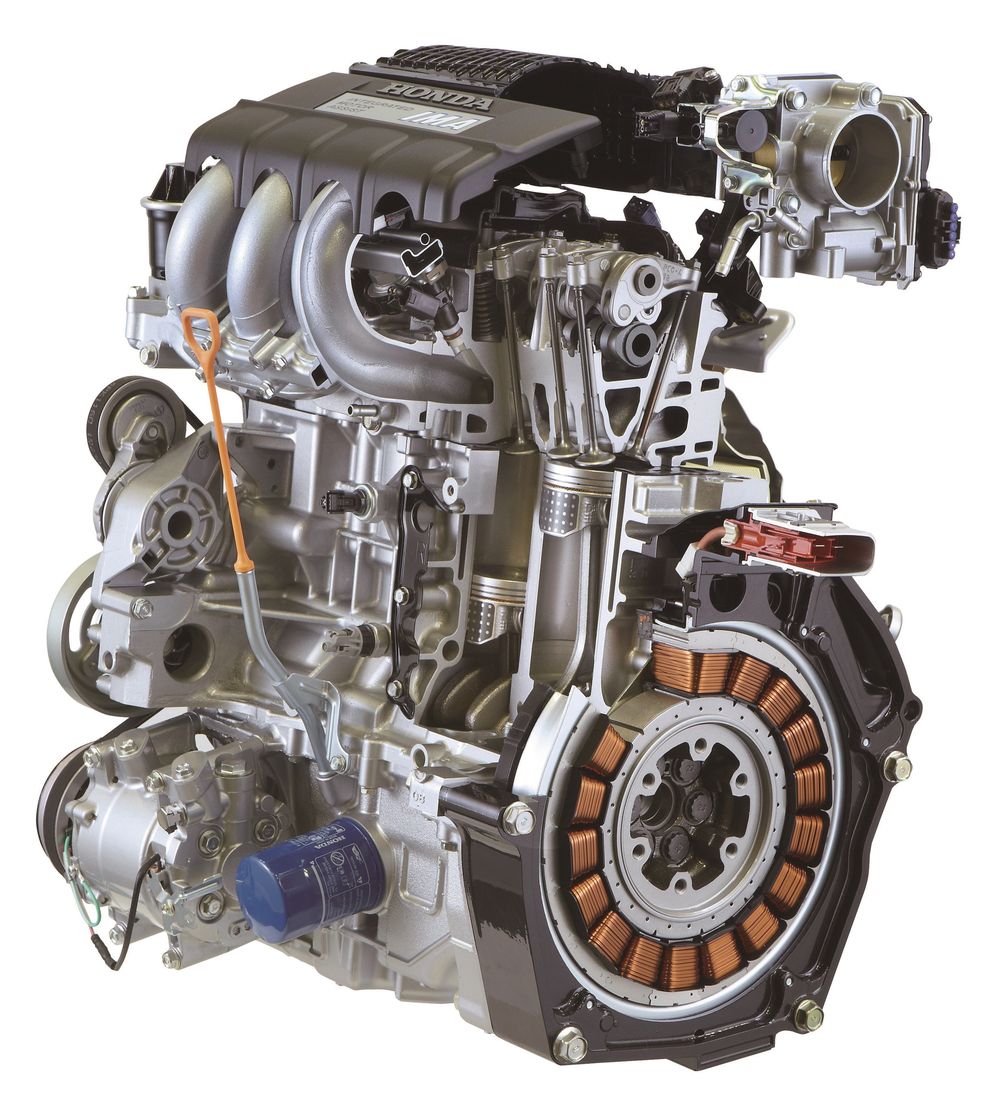 Honda CR-Z - двигун, фото